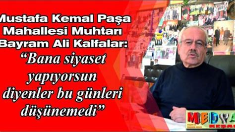 Mustafa Kemal Paşa Mahallesi Muhtarı Bayram Ali Kalfalar Aza Listesini Açıkladı